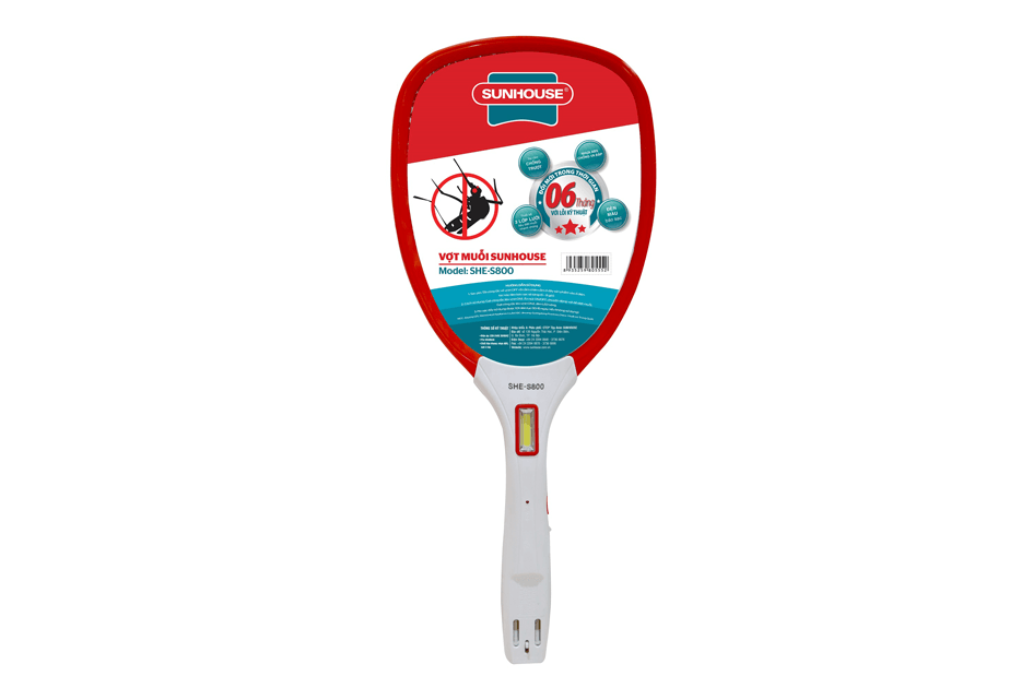 Vợt muỗi CHÍNH HÃNG SUNHOUSE SHE-S800 001